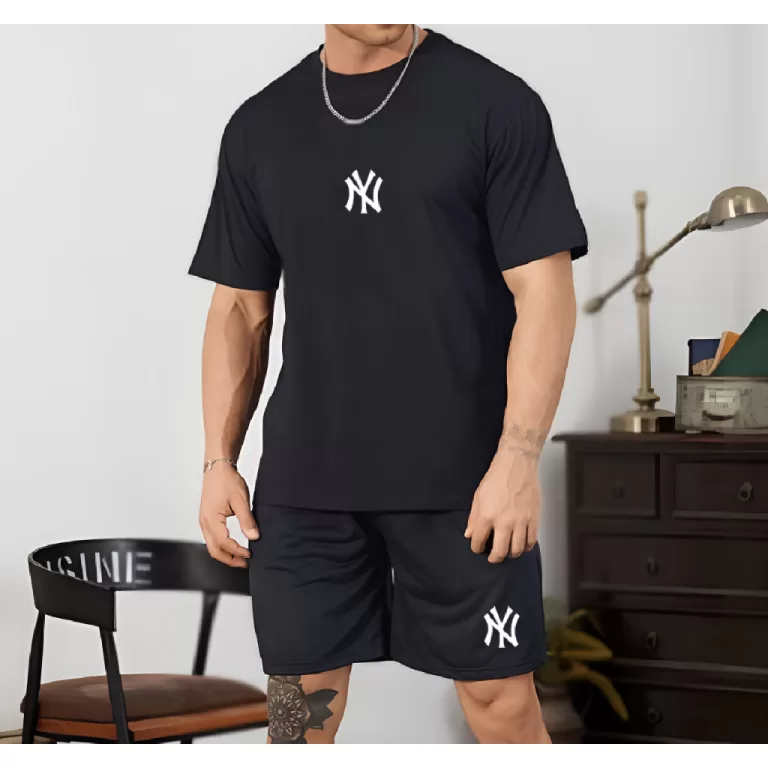 Conjunto Camiseta Tradicional 100% Algodâo e Shor