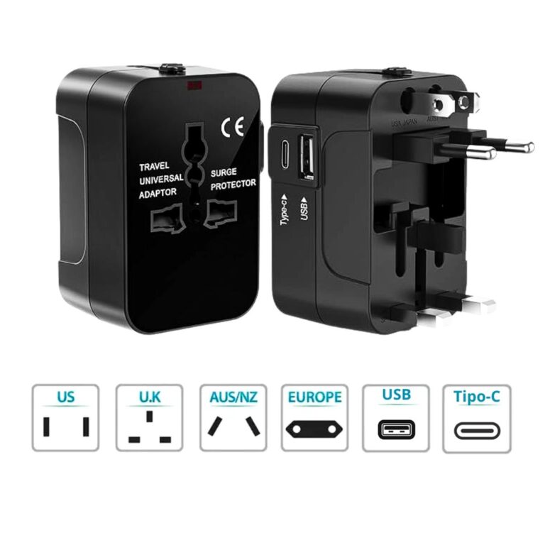 Adaptador Universal Tomada Para Viagem Padrão Int