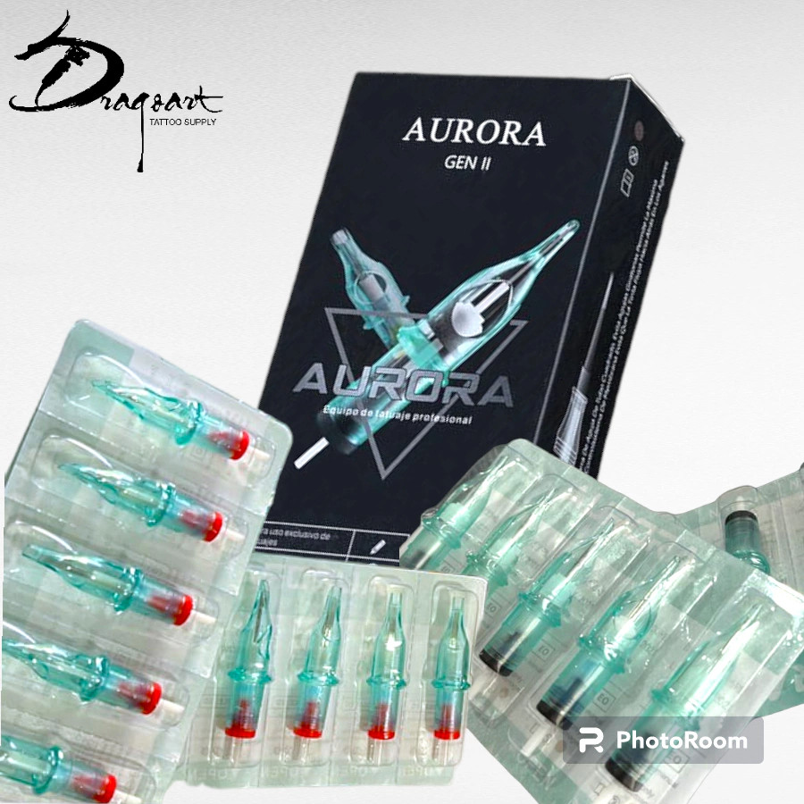 Cartucho Universal para Máquina de Tatuagem Pen/Dermógrafo Aurora Tattoo 2° Geração