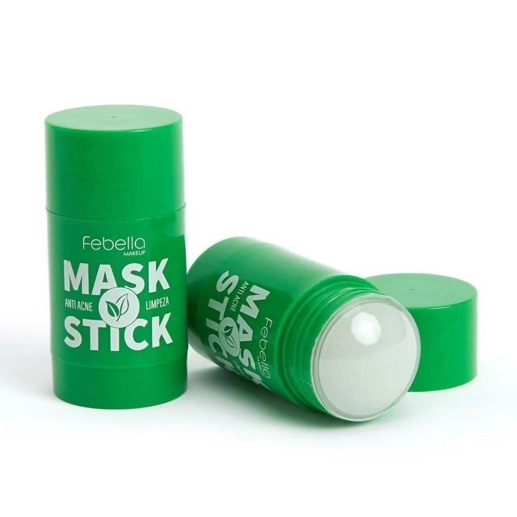 Máscara Chá Verde Remover de Cravos Anti-Acne Hidratante Beleza Pele Facial Clean Face Clareador Mas