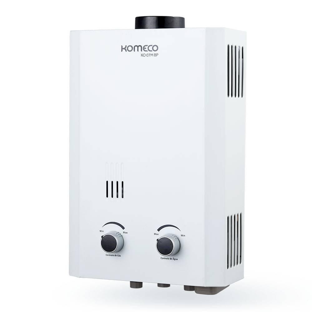 Aquecedor De Água A Gás KO 07 Slim G2 Komeco