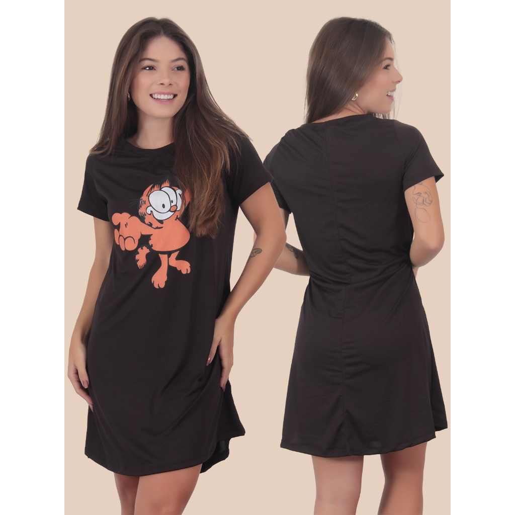 Camisola Feminina Silk Linha Noite Longa Pijama Vestido