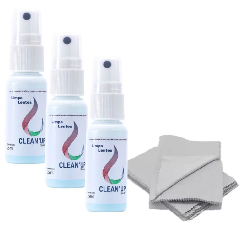 Kit 5 Limpa Óculos Celular Limpa Lentes com 5 Fla