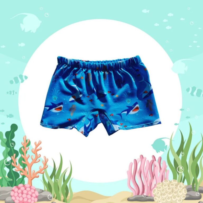 Sunga Infantil Boxer Fundo do Mar – Moda Pra
