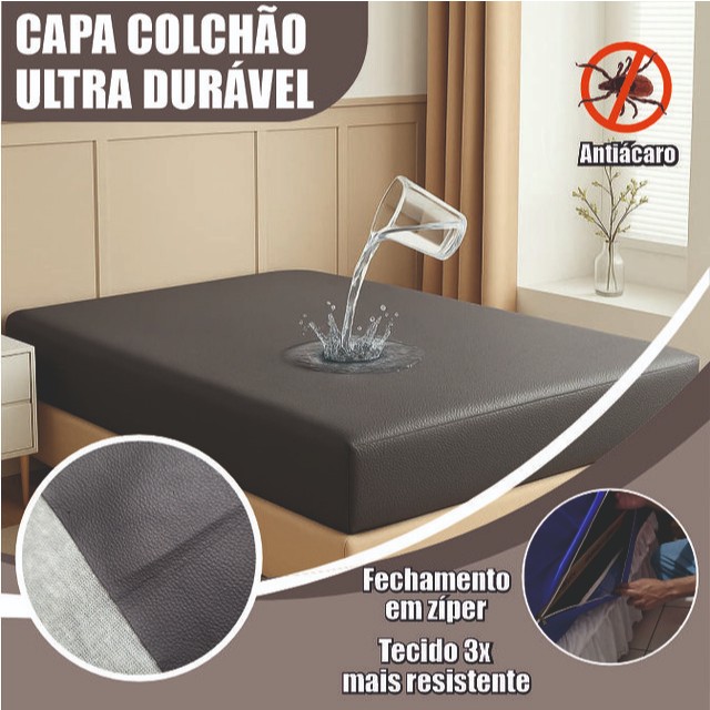 Capa Colchão Queen e King Size PRIME hospitalar i