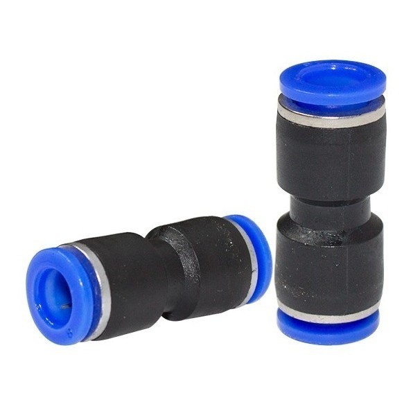Conexão União Reta Emenda Pneumática 8mm –