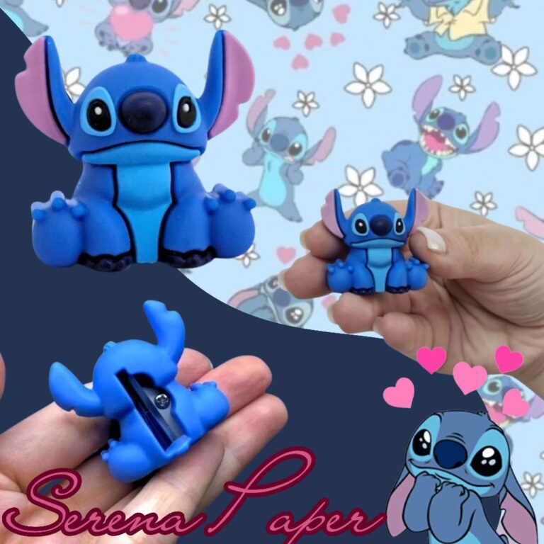 APONTADOR FOFO FORMATO STITCH SENTADO / PAPELARIA 