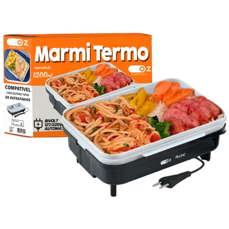 Marmita Elétrica Aquecedor De Alimentos Bivolt