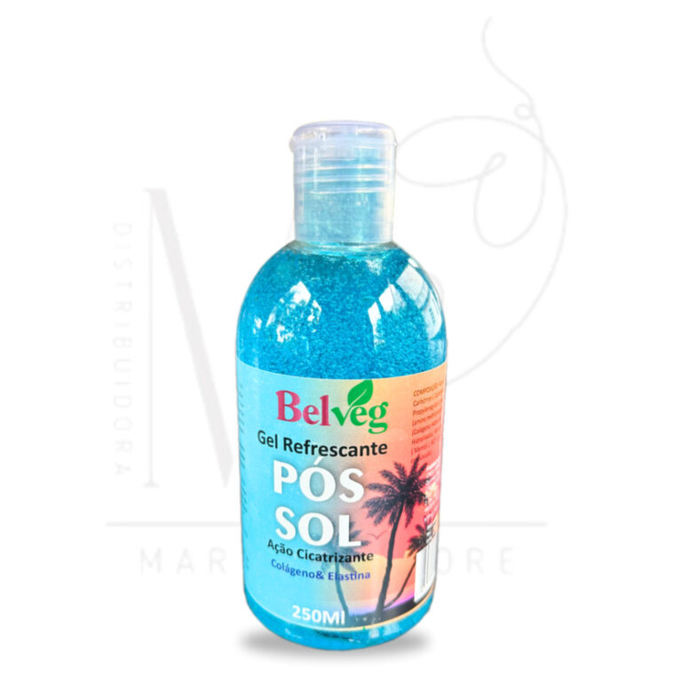kit Gel Pós Sol com Colágeno, Elastina e Mentol 