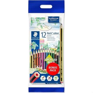 Lápis de Cor Staedtler Noris Colour 12 Cores, Kit