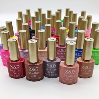 Kit com 10 Esmalte em Gel XED Alongamento Unha Esm