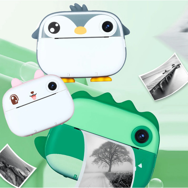 Câmera Digital Instantânea para Crianças com Pa