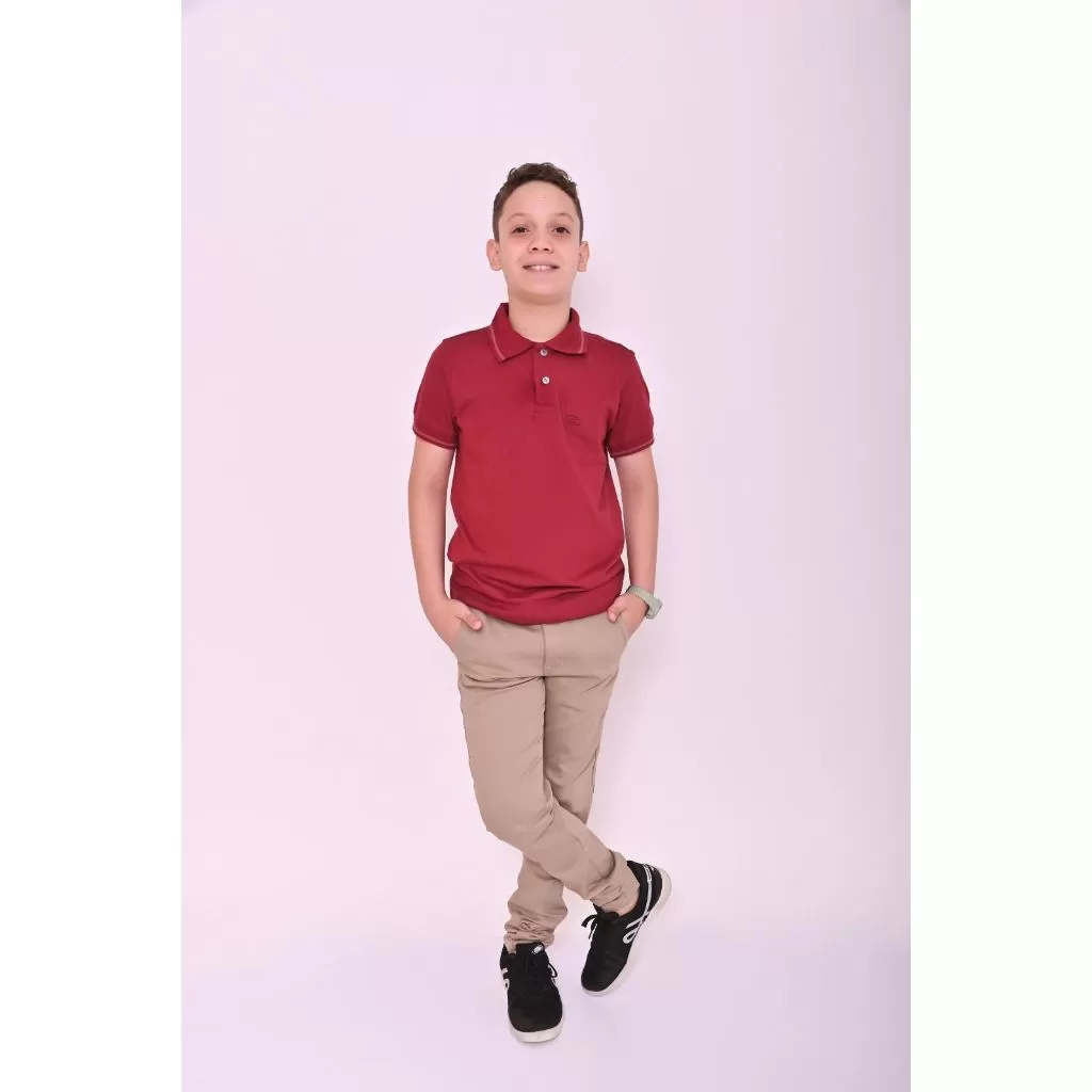Calça Infantil Sarja Esporte Fino tecido acetinado Estilosa e Confortável