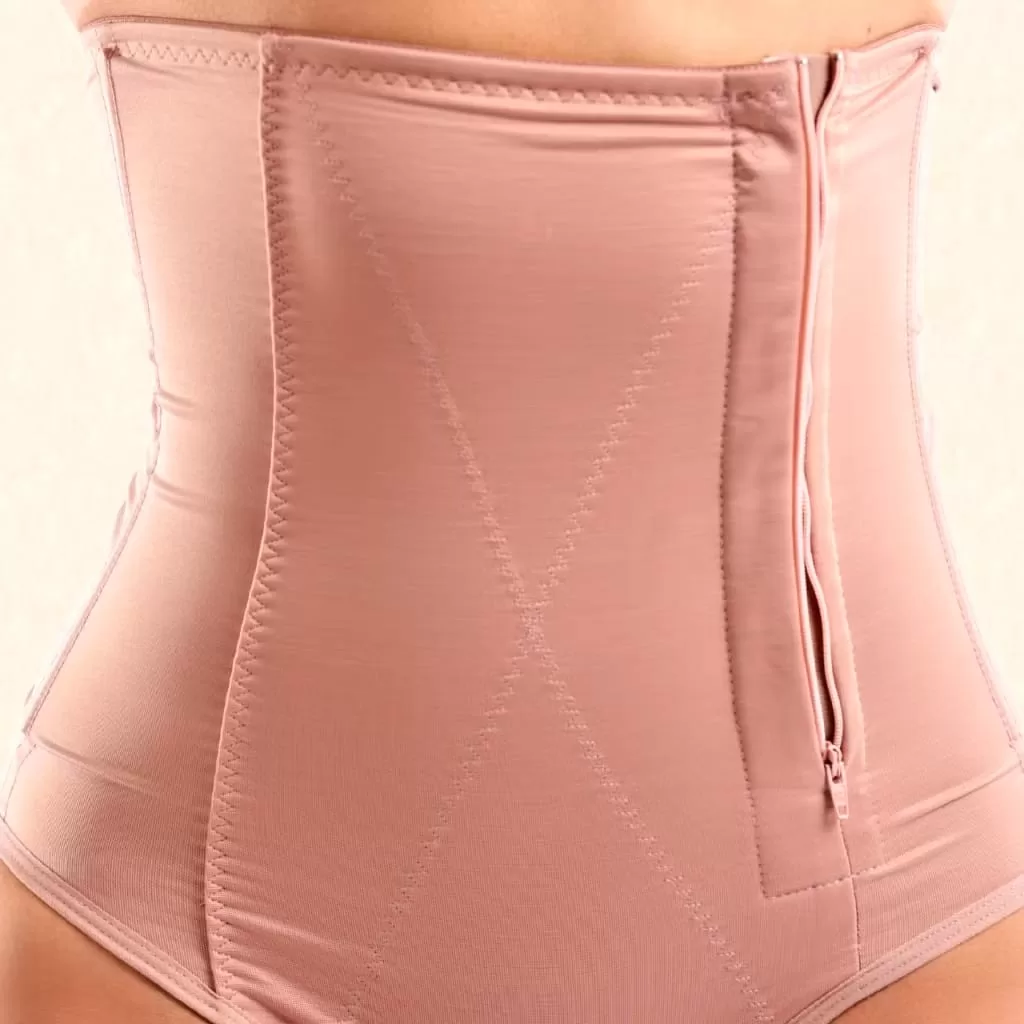 Calcinha Modeladora Compressora Cinta Pós Parto Cirurgica Cirurgia Maternidade Cintura Alta