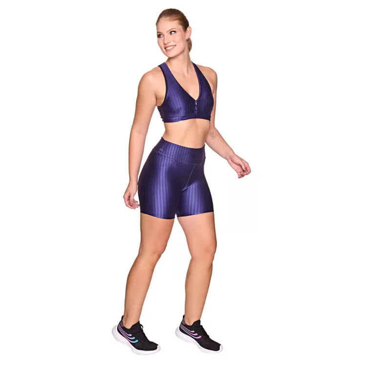 Conjunto Feminino Short Meia Coxa 3d E Top 3d Ross