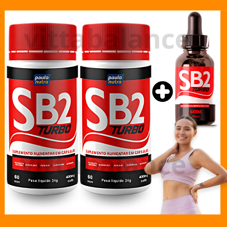 Pacote 2 SB2 Turbo + 1 Gotas  Apoio ao Bem-Estar e