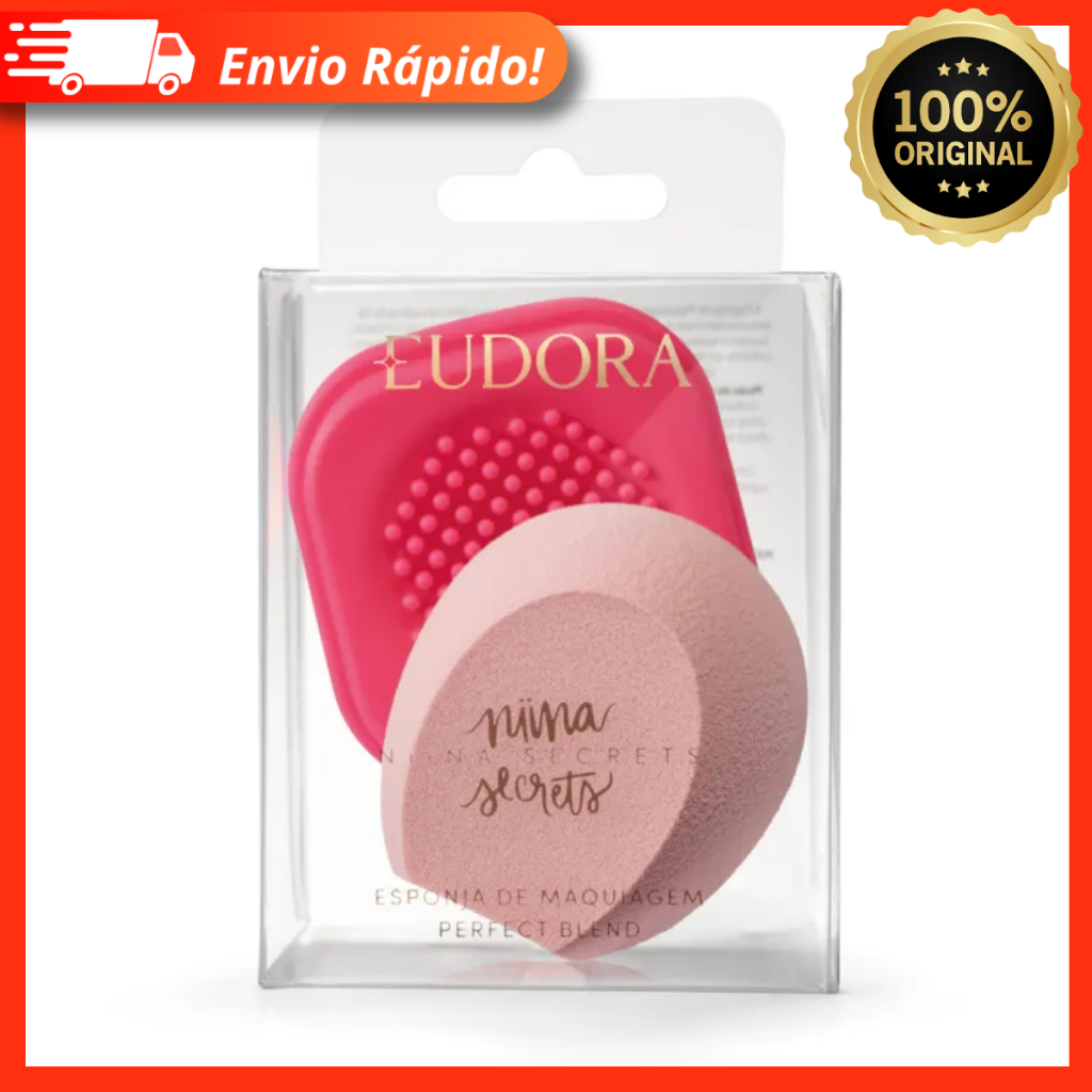 Esponja De Maquiagem Niina Secrets Eudora Perfect Blend – 100% Original