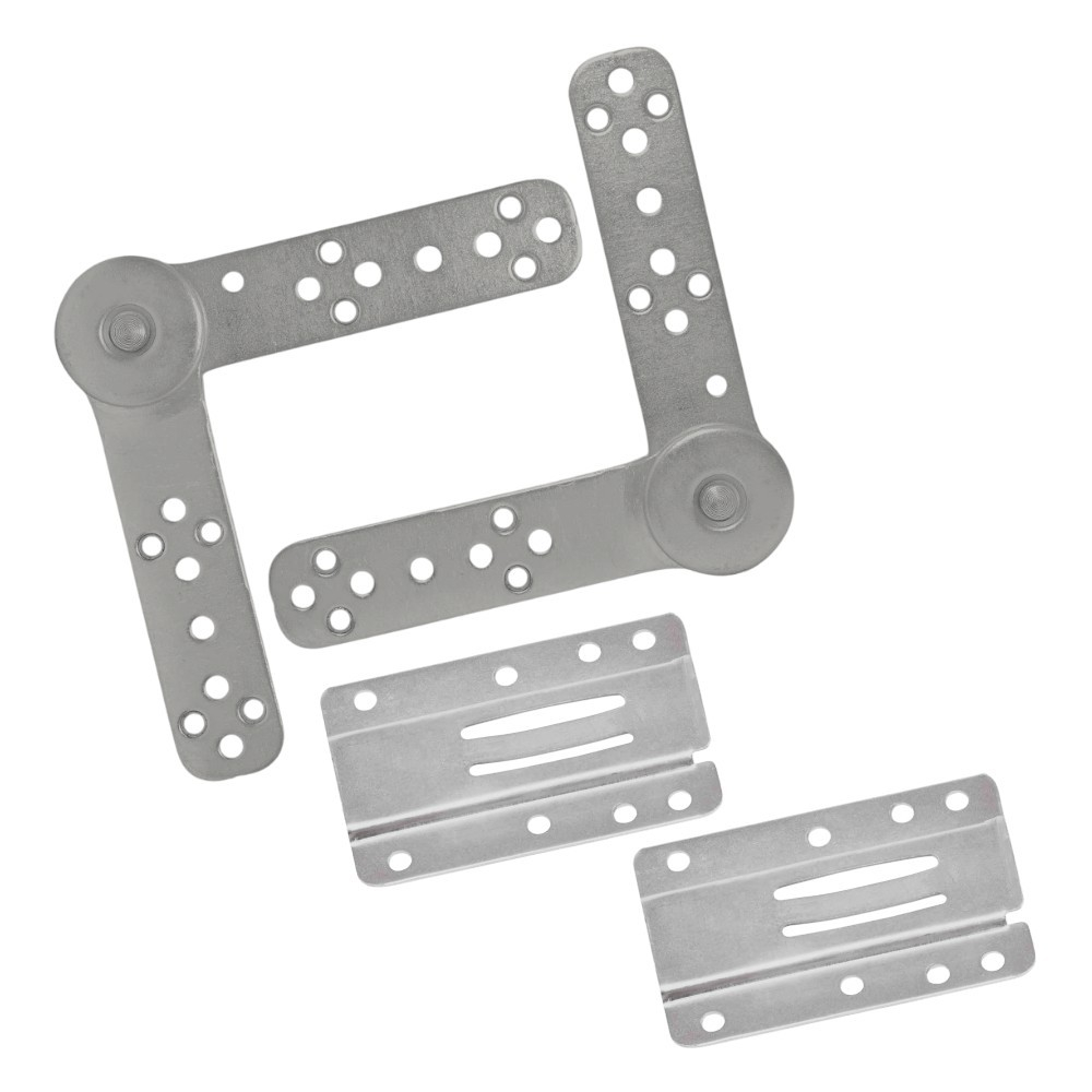 Par de Catraca blindada 7 pontos + suporte baioneta para sofás Reclinável – lado direito e esquerdo