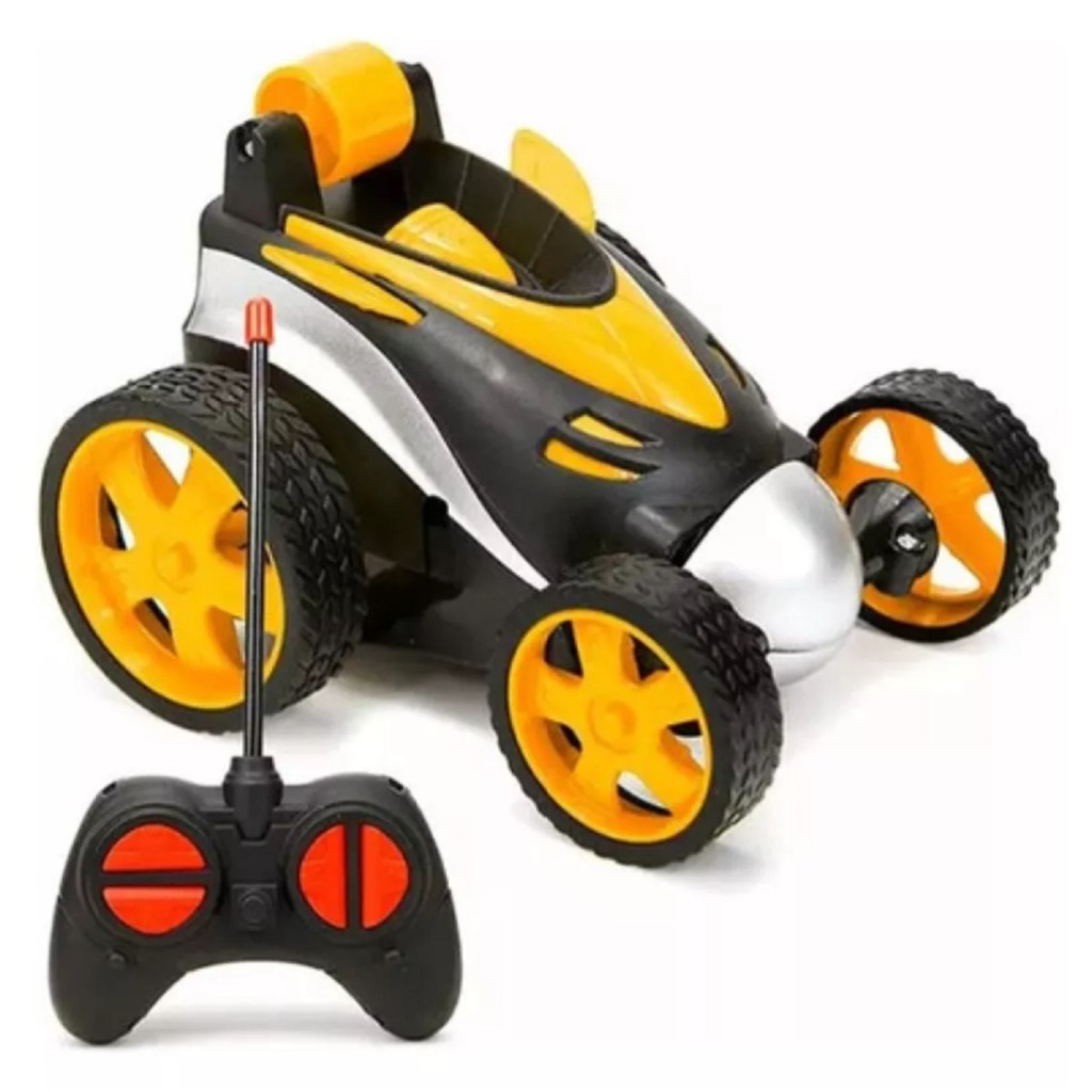 Carrinho Super Spin 360° De Controle Remoto Amarelo – CKS