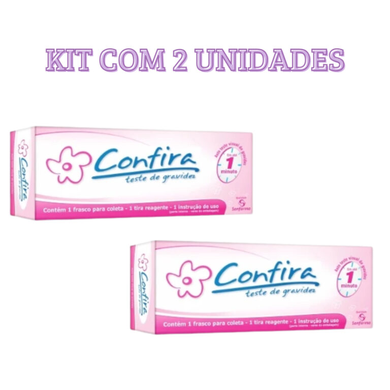 Kit Testes de Gravidez Confira em Tira Resultado e