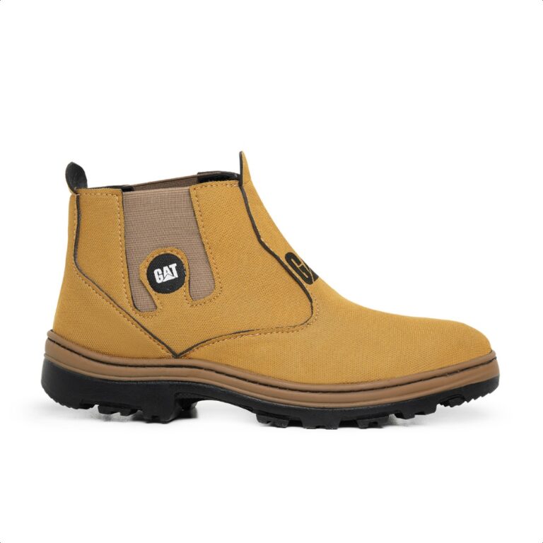 Bota Masculina Com Elástico Botina Trabalho Dia A