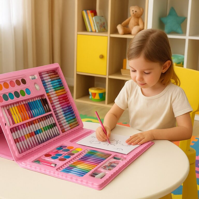 Maleta De Pintura Estojo Infantil Canetinha Colori