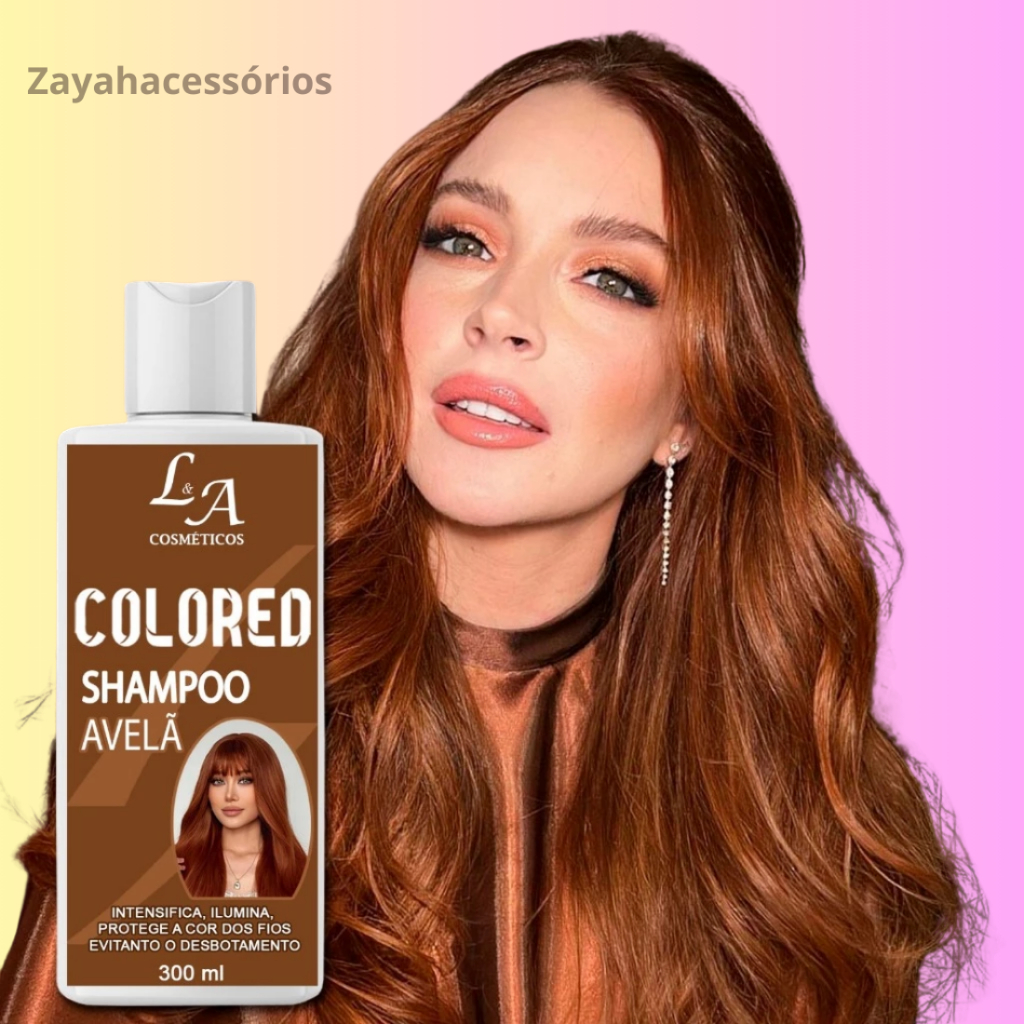 Shampoo Tonalizante Morena Iluminada – Tons de Avelã e Caramelo – Sem Amônia