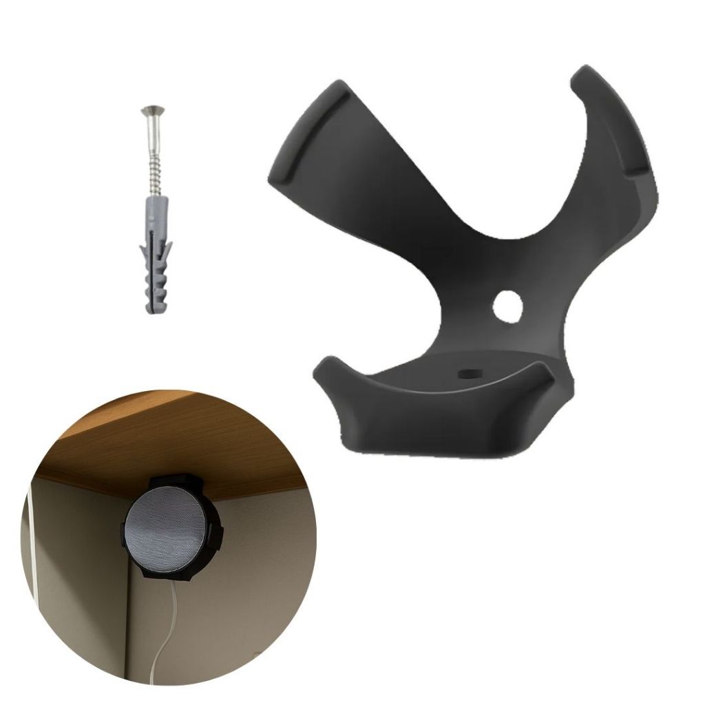 Suporte de Parede p/ Alexa Echo Pop 3D  Fixação Segura e Design Moderno