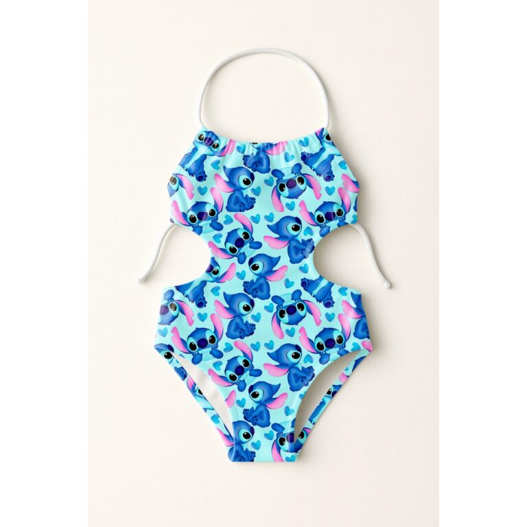 Maiô Infantil Frente Única Menina Feminino Moda 