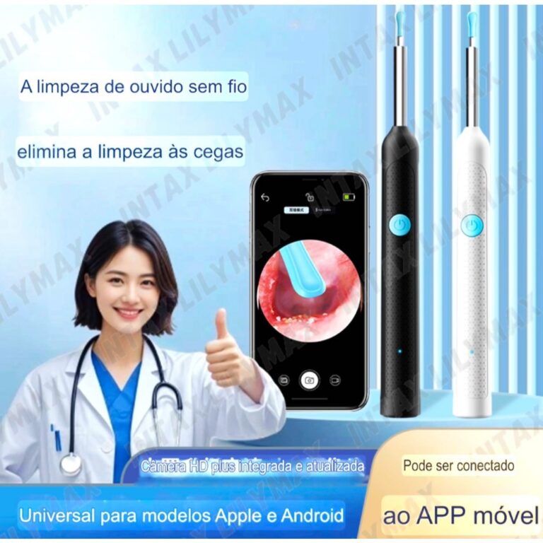Limpador De Ouvido Visual Inteligente Sem Fio , Ki