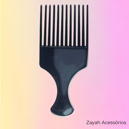kit 10 Pentes Garfo Grande Preto – Black Pow
