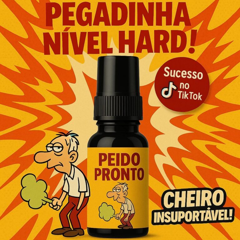Peido Líquido Spray 30ml  Zoação, Risadas e Peg