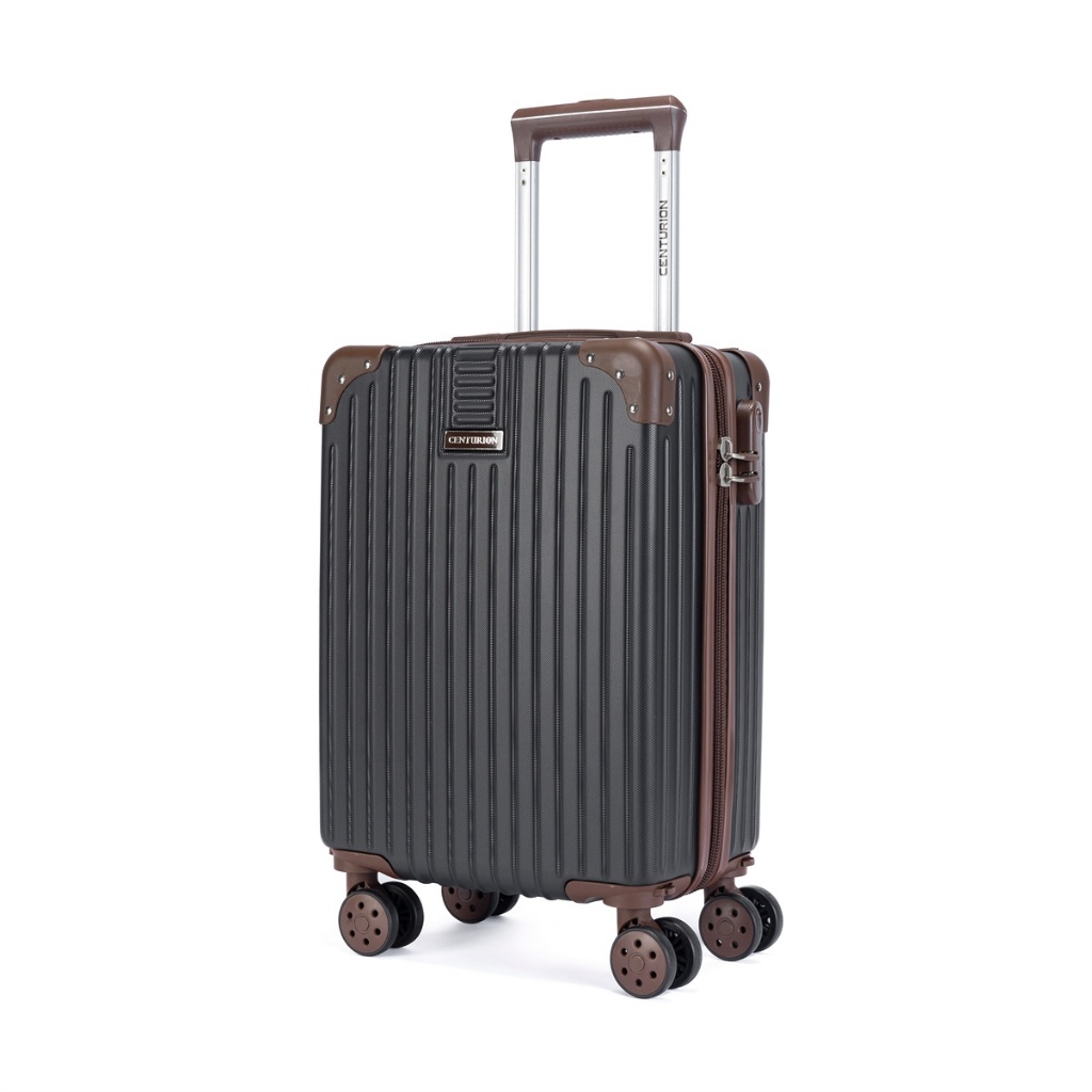 Mala de bordo executiva ABS para viagem roda giro 360° reforçada rígida Centurion