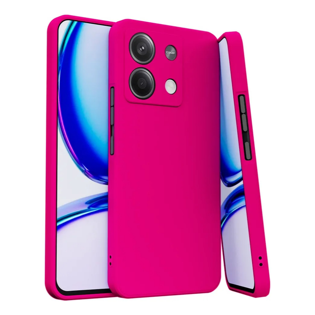 Capa Capinha Aveludada Anti Impacto + Película 3D Para Motorola Moto G75