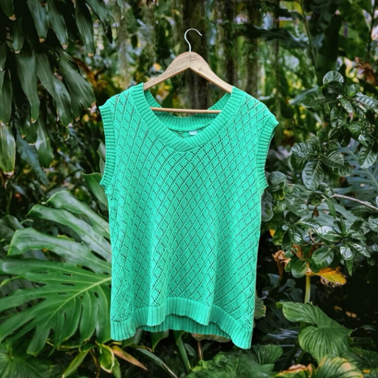 [brechó] Colete Pullover Vintage – G