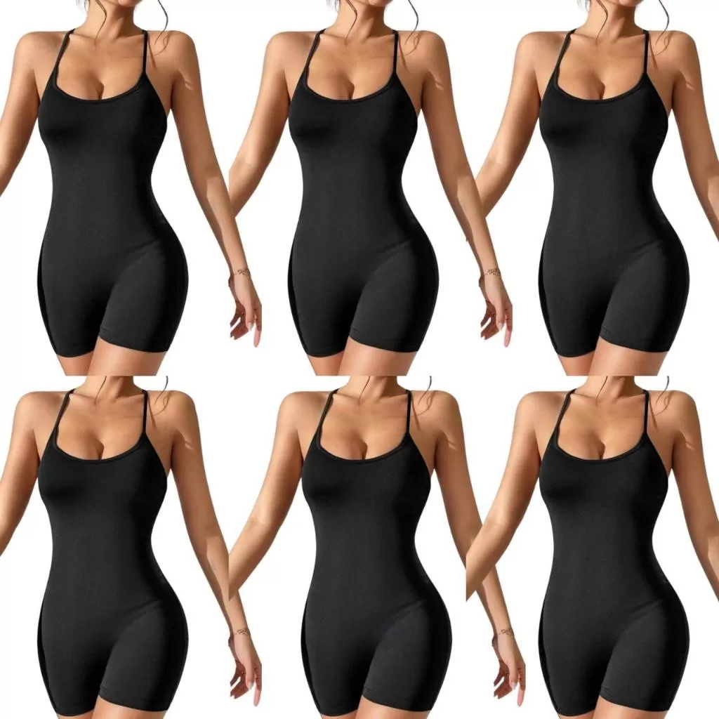 Kit 6 Peças Macaquinho Macacão Gringo Suplex Premium Atacado Revenda