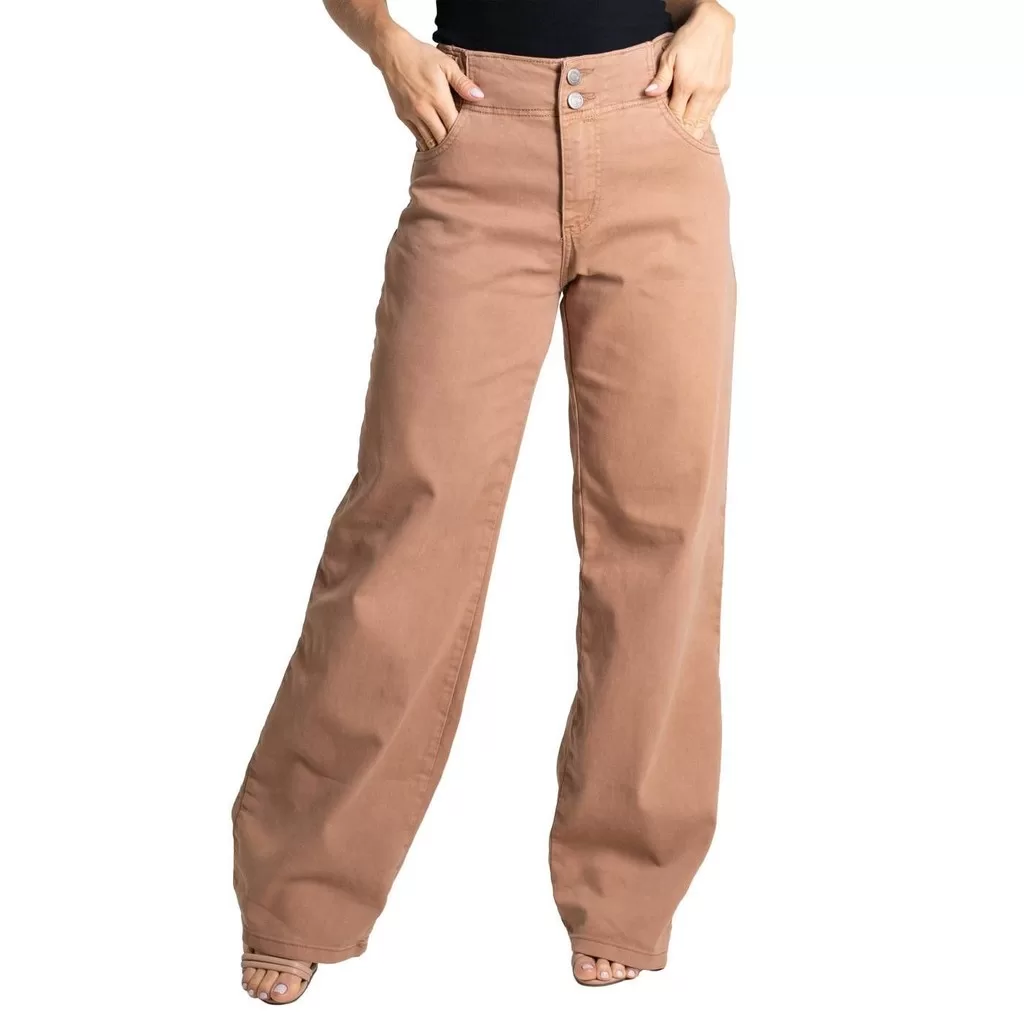 Calça Sarja Sawary Wide Leg – 280597
