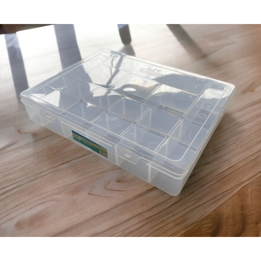 Caixa Box com Divisorias Porta Parafusos Pregos Ferramentas Chaves 3 Tamanhos