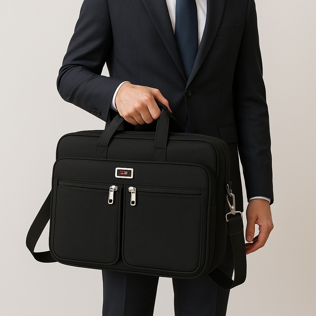 Pasta Maleta Executiva Masculino Tiracolo Notebook 15 Nylon