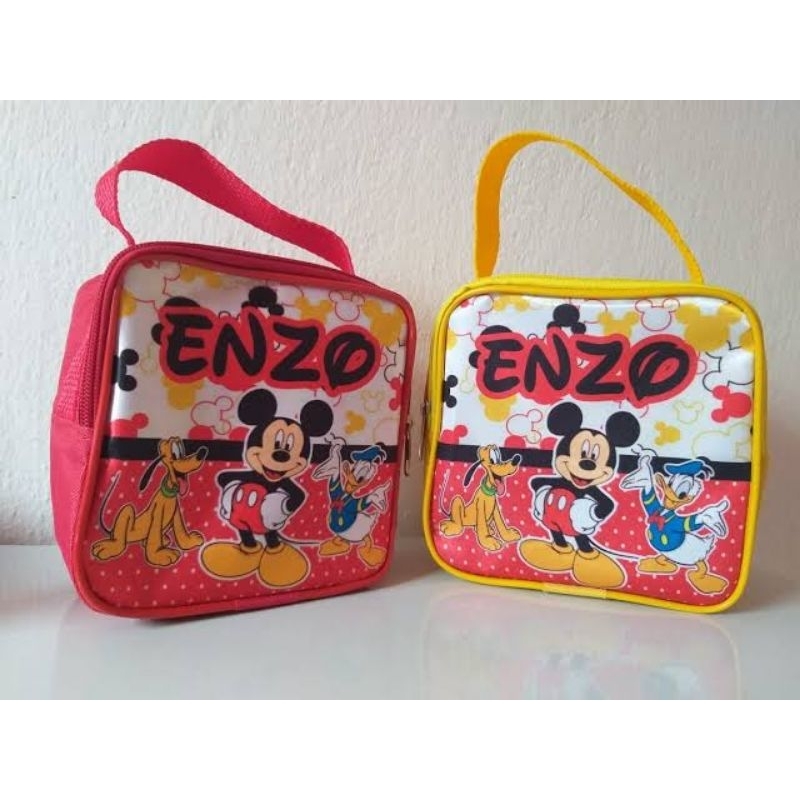 kit 20 bolsinhas 14*14 personalizados VARIOS TEMAS