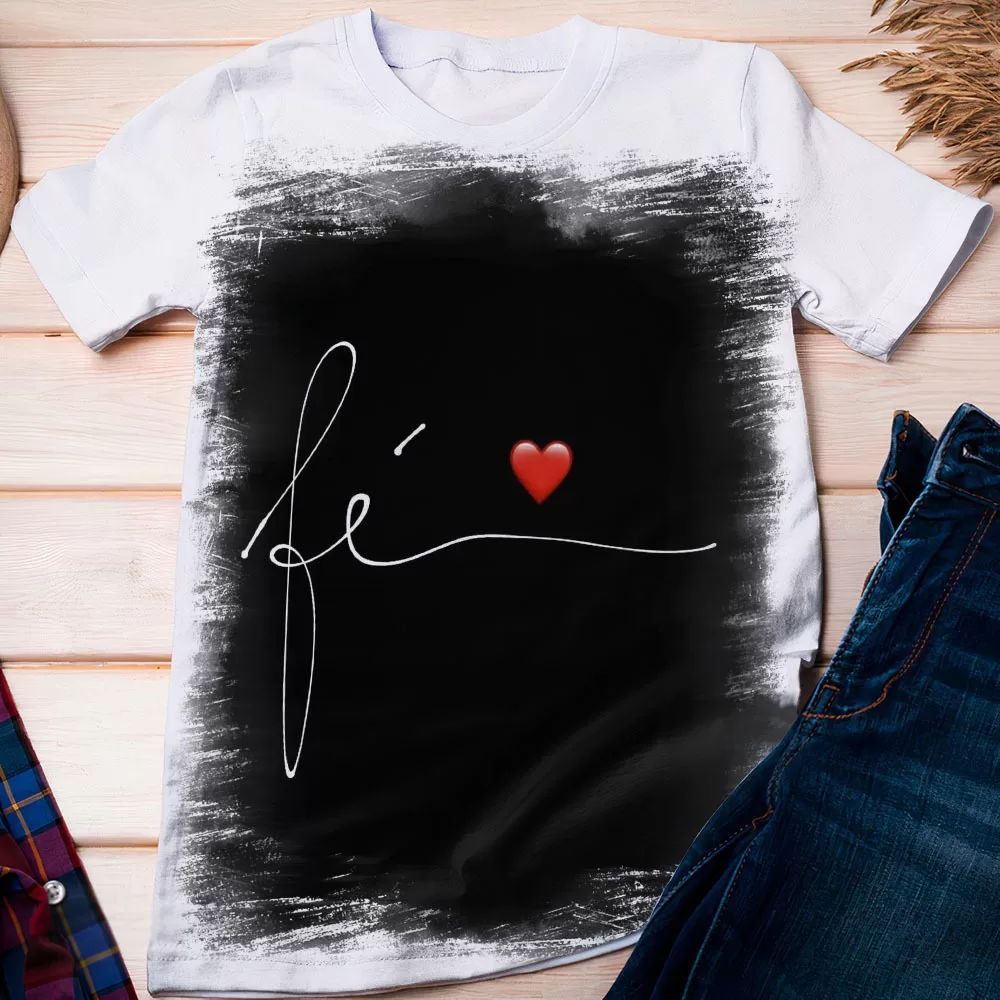 Camiseta Evangélica Cristã Frase 019 – Dicelli