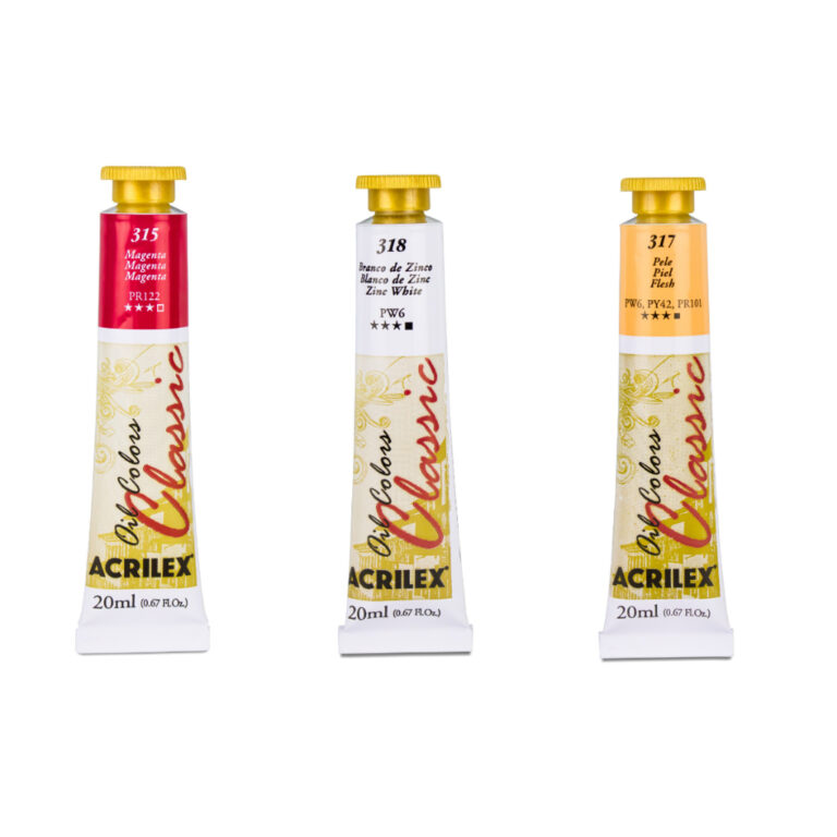 Tinta Óleo Oil Colors Classic Acrilex 20ml –