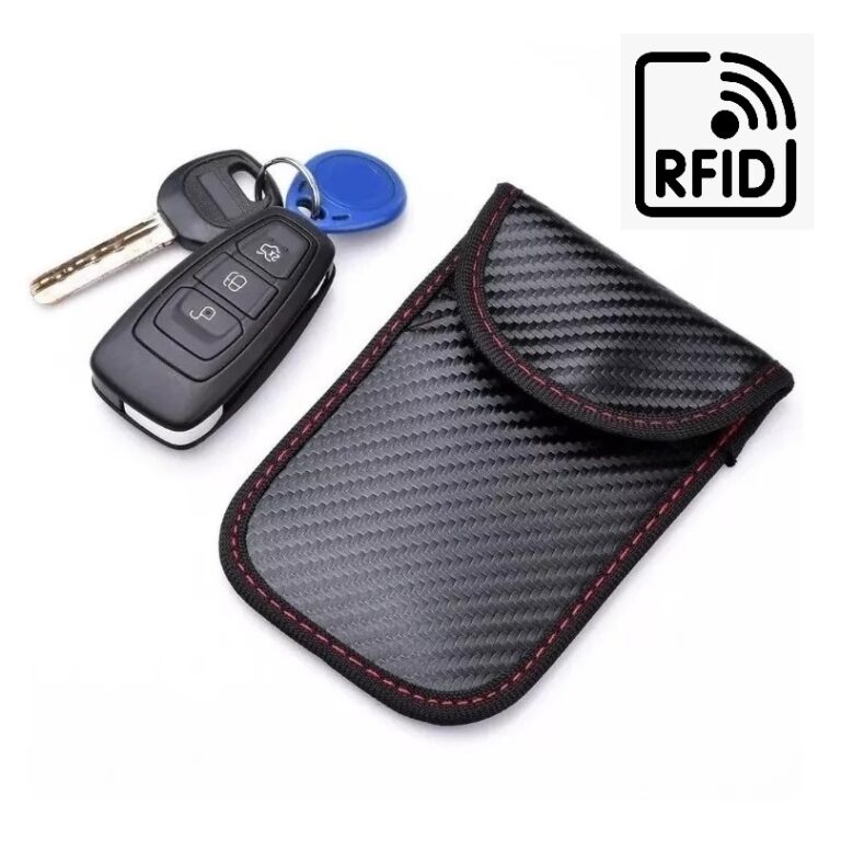 Mini Estojo Carteira para Chave de Carro RFID Prot