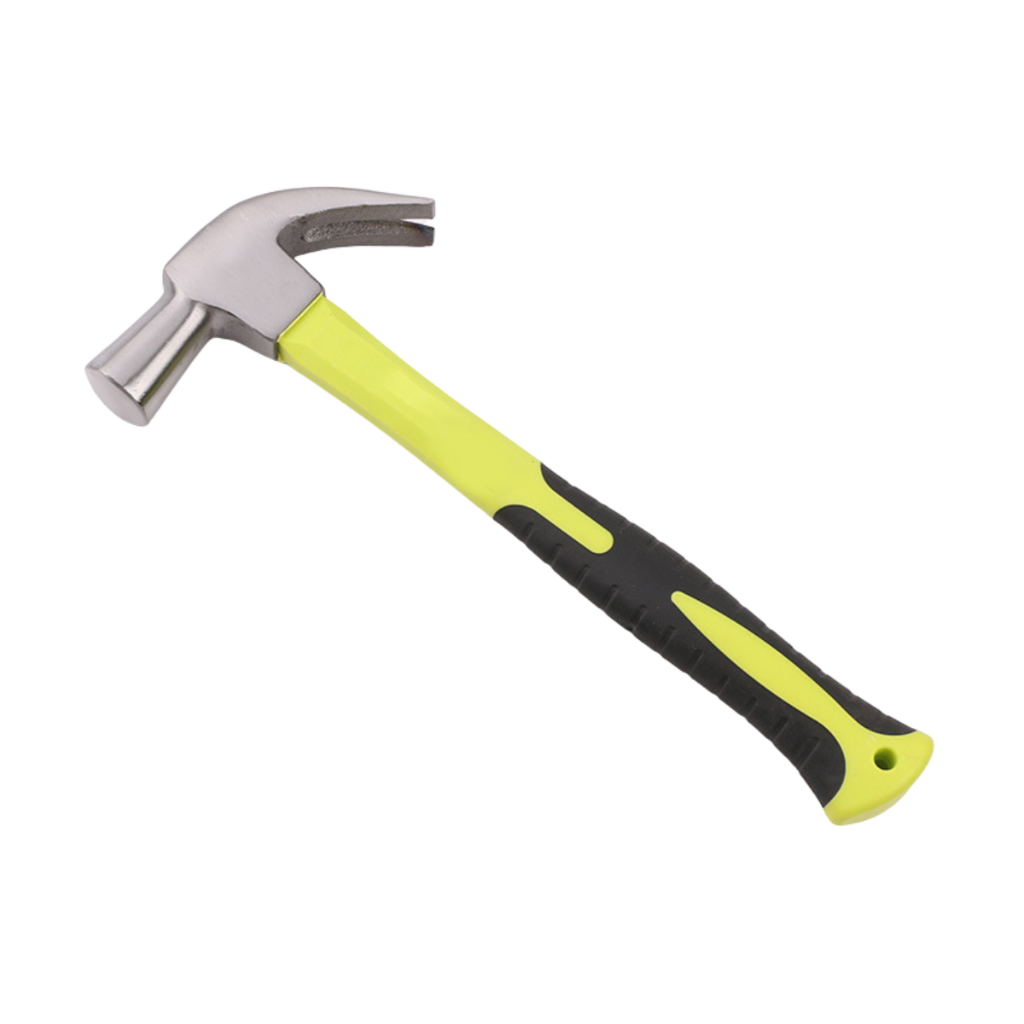 Martelo Unha Com Cabo Emborrachado Cabeça 25mm Portátil Profissional