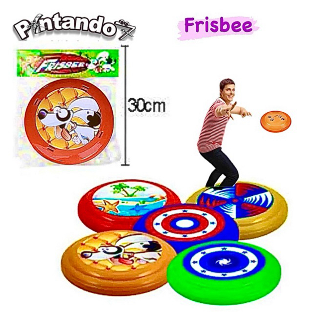 Frisbee Disco de Arremesso Brinquedo para Cachorro