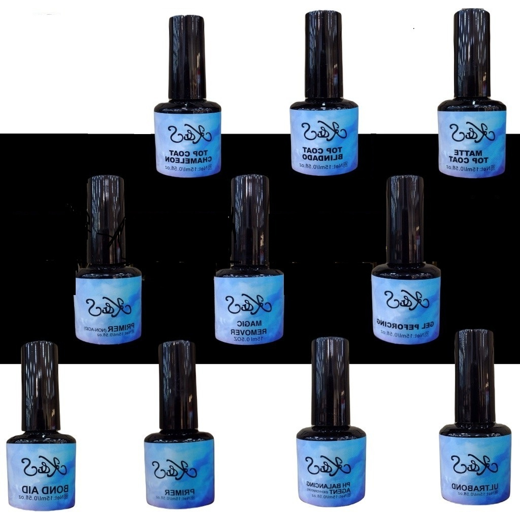 Preparadores KES Para Unhas em Gel 15ml Manicure PRIMER /PH / BOND AID…