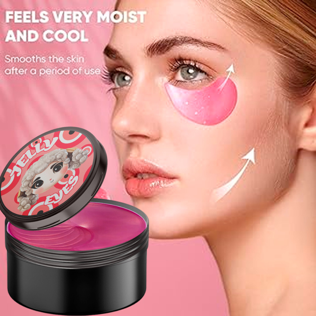 k beauty eyes máscara de olhos palpebras colágeno de hidratante