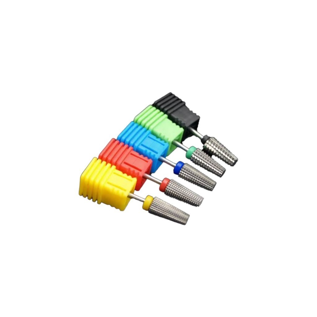 Brocas Tugstênio 5 em 1 profissional para lixadeira manicure