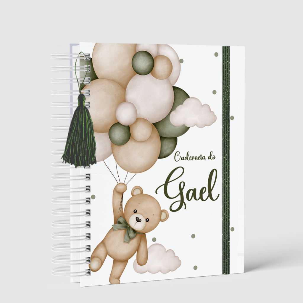 Caderneta de Saúde – Personalizada Menino – Vários temas – Capa Dura