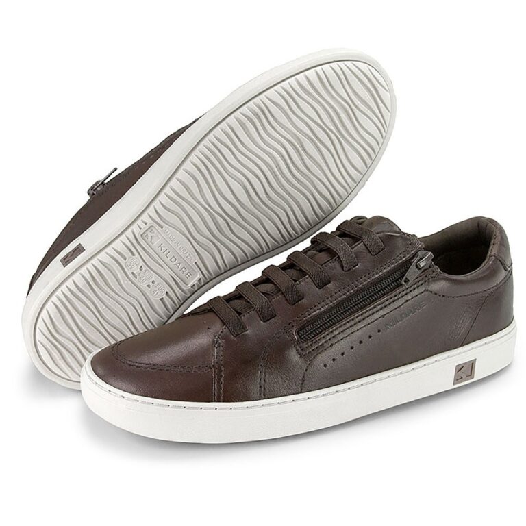 Sapatênis Couro Kildare Montello Masculino –